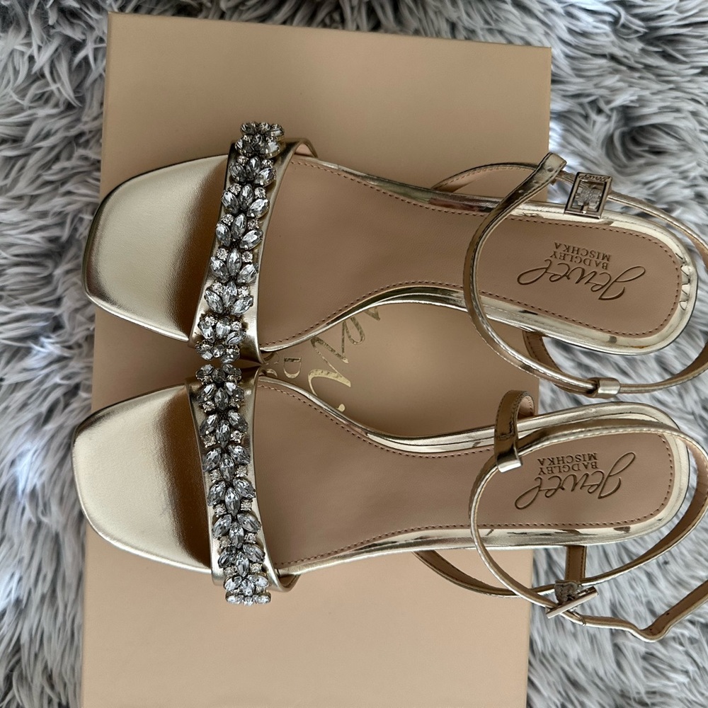 Women's Patsy Evening Sandals gold size 7